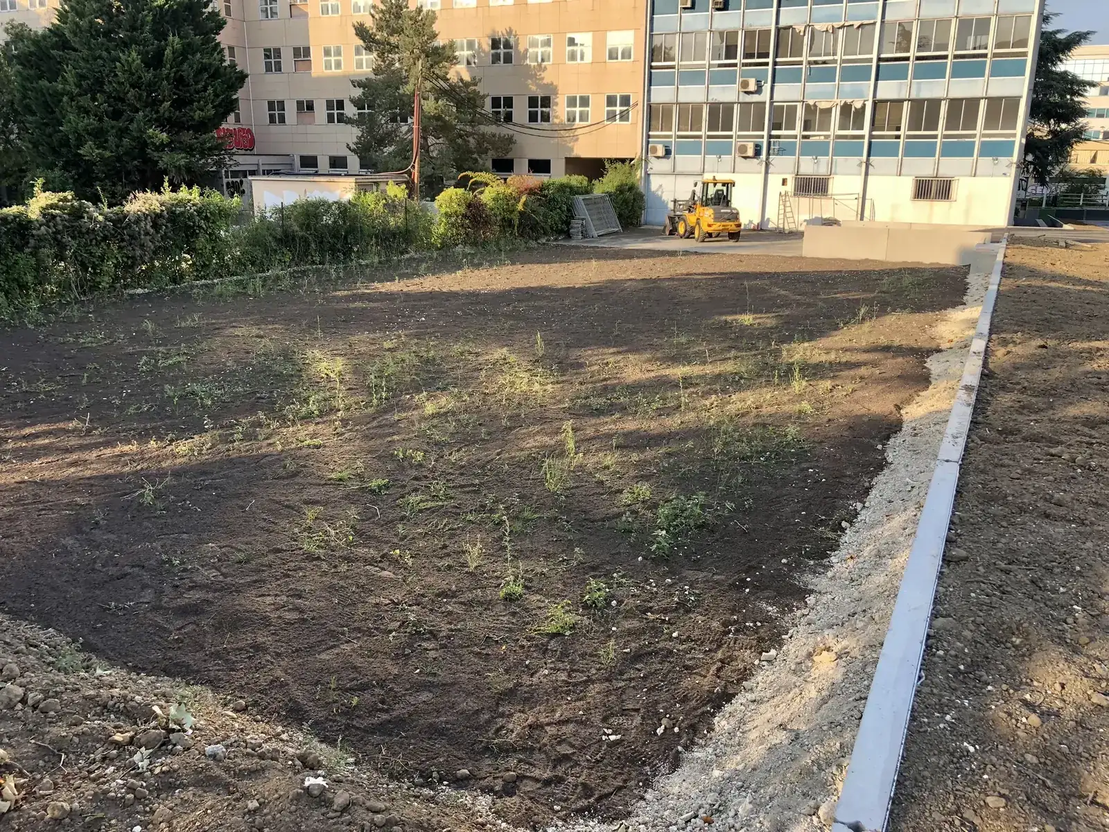 Finalisation · Pelouse livrée après aménagement · Croissy-sur-Seine (78290) - MFT Travaux Publics